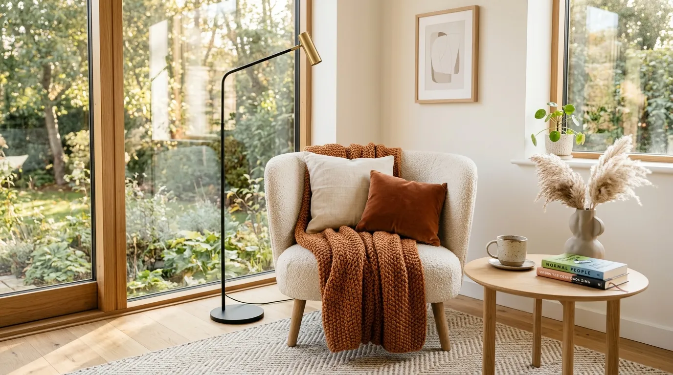 fall room decor Cozy Reading Nook
