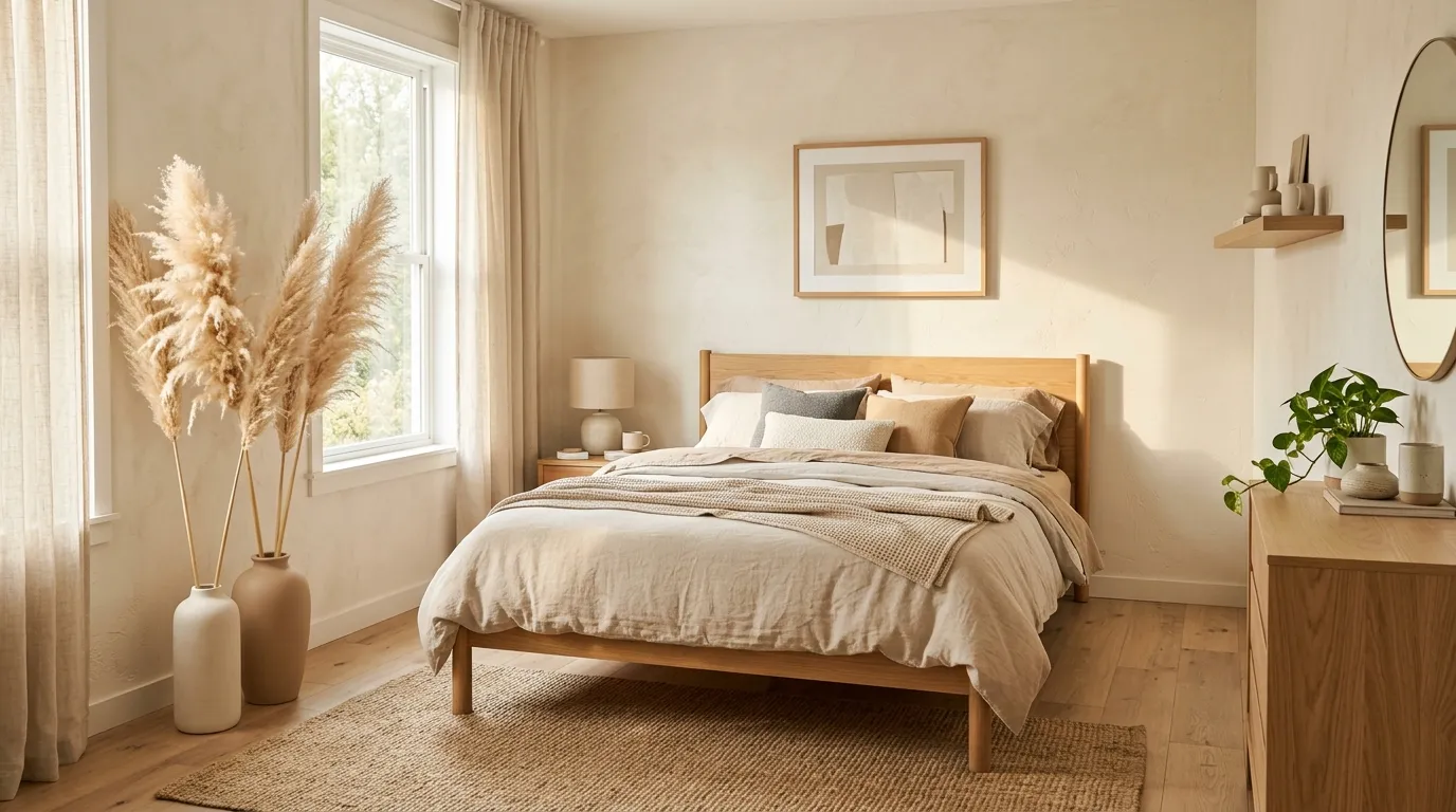 fall room decor Dried Pampas Styling