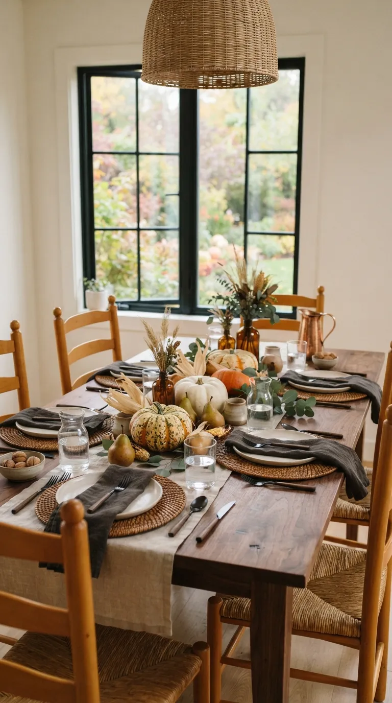 farmhouse fall decor Harvest Dining Table