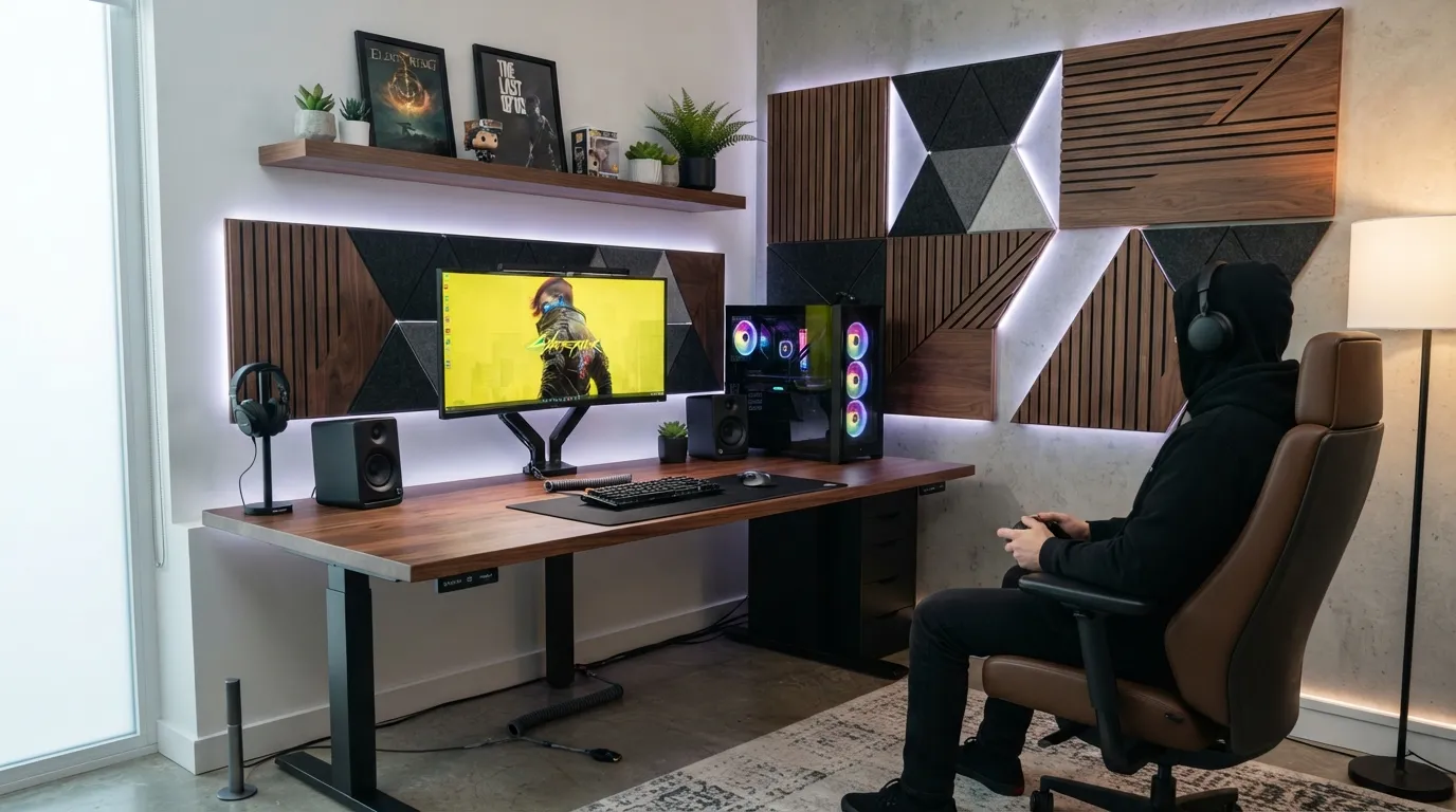 game room Acoustic Panel Feature