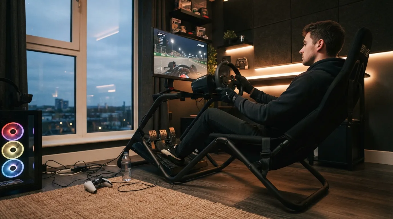 game room Compact Racing Simulator