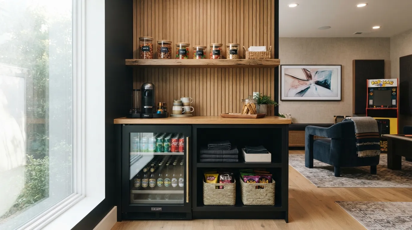 game room Compact Snack Bar