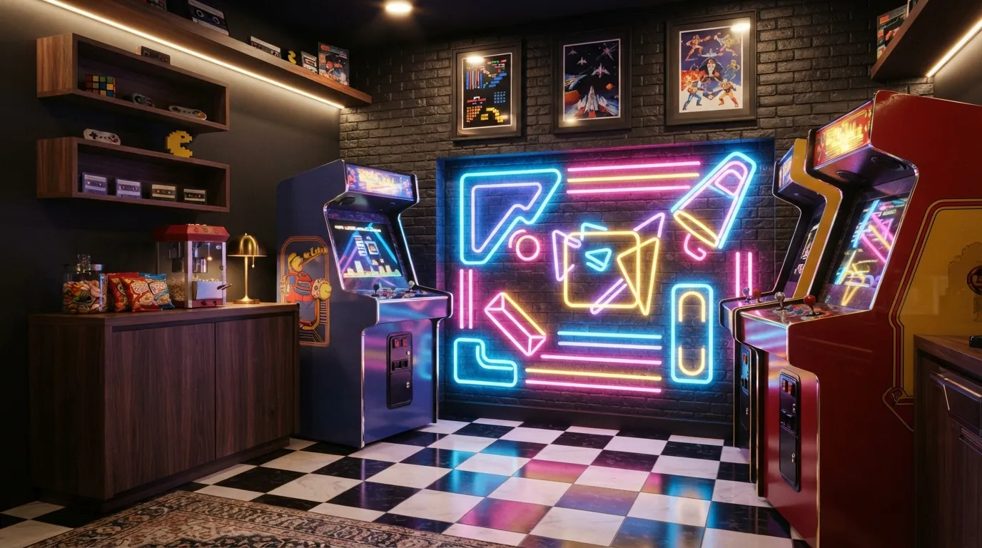 game room design Arcade Corner