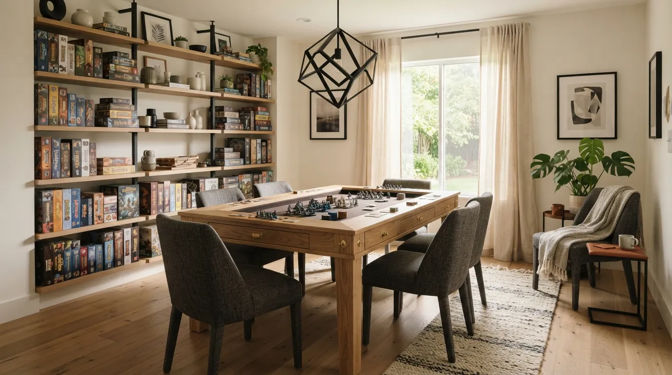 game room design Modern Board Game Table