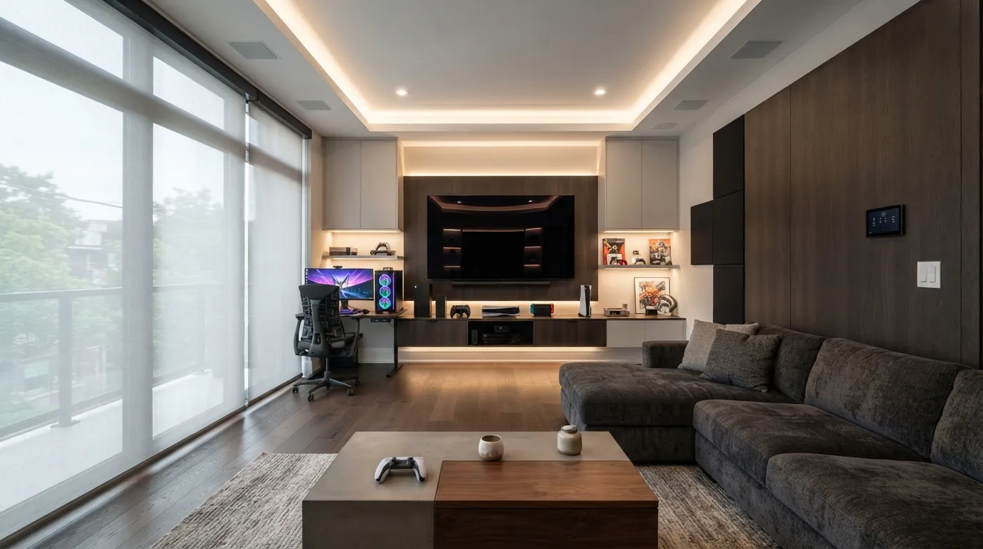 game room design Smart Home Controls
