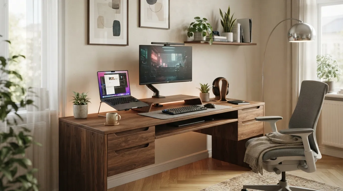 game room Dual-Purpose Workspace