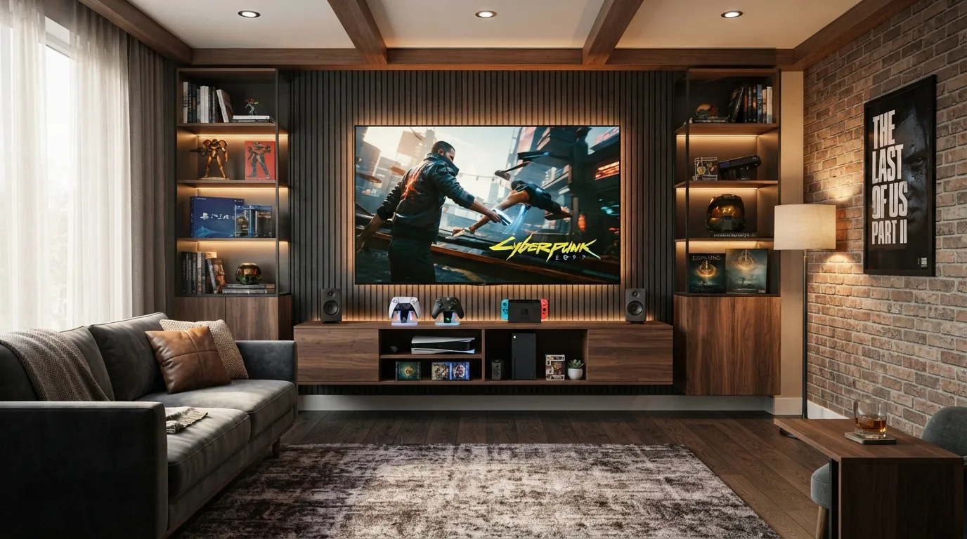 game room ideas Console Gaming Hub