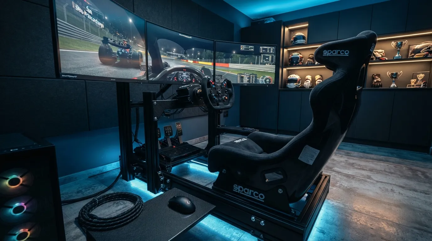 game room ideas Racing Simulator Pod