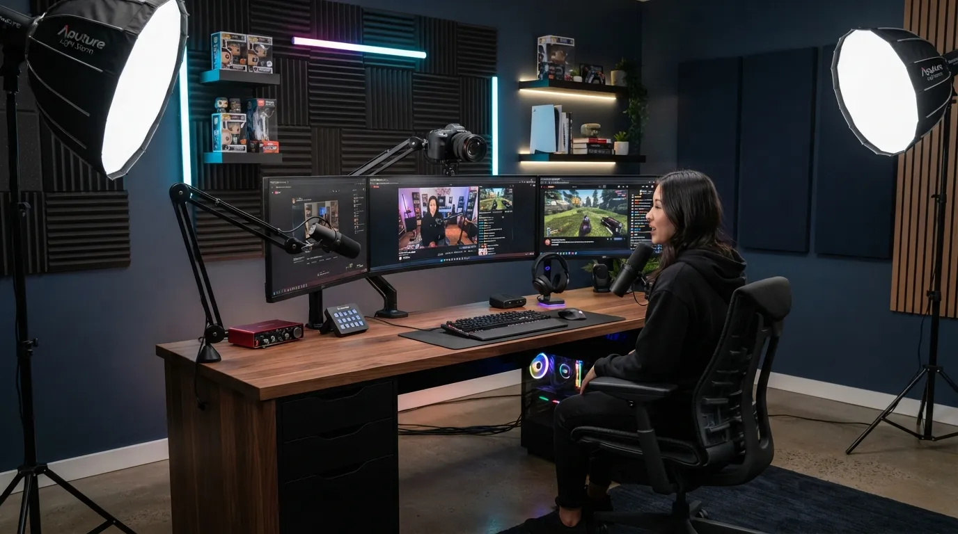 game room ideas Streaming Creator Studio