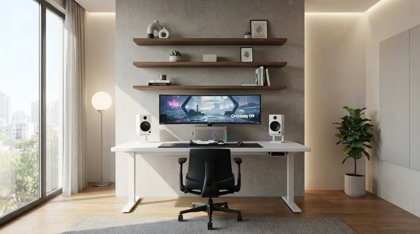 game room Minimalist Gaming Setup