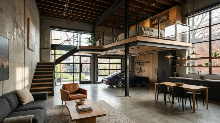 garage loft designs
