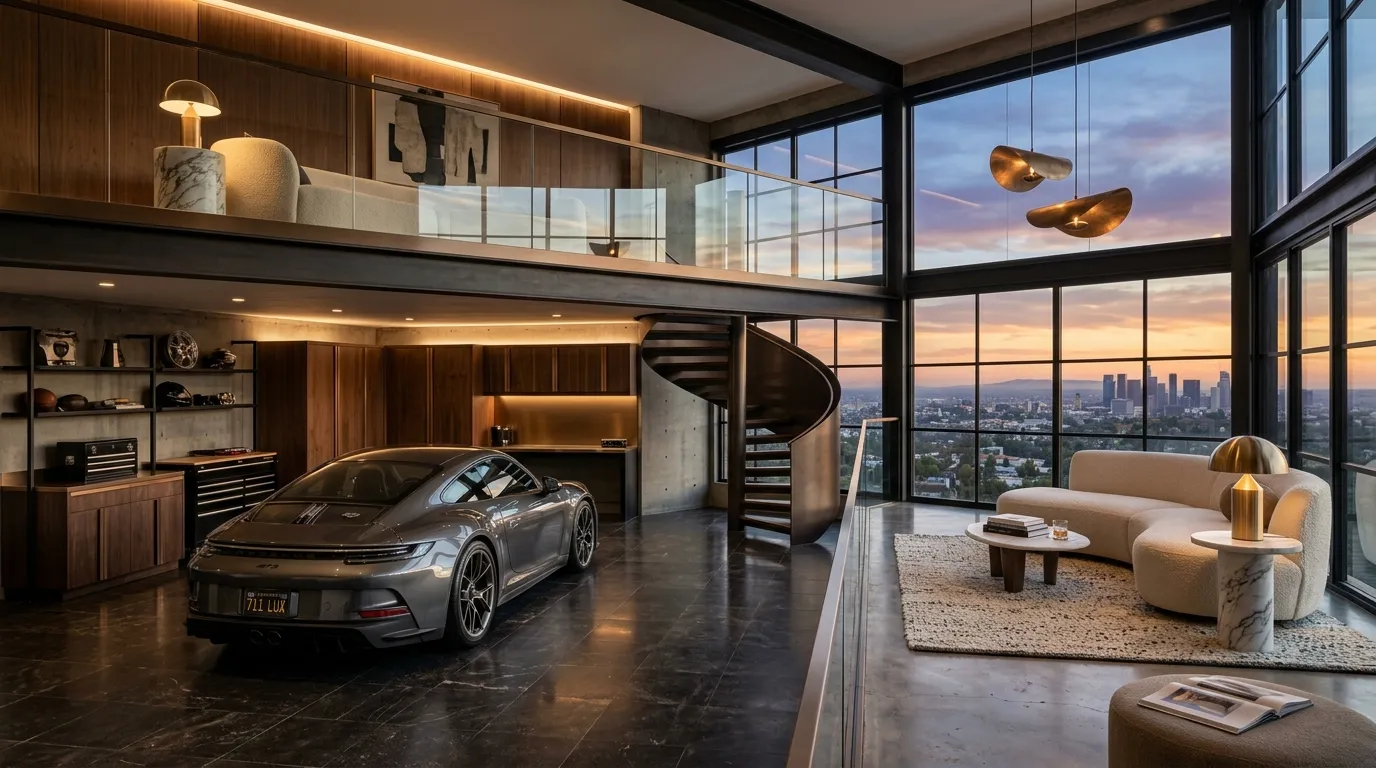 garage loft designs Luxury Garage Loft