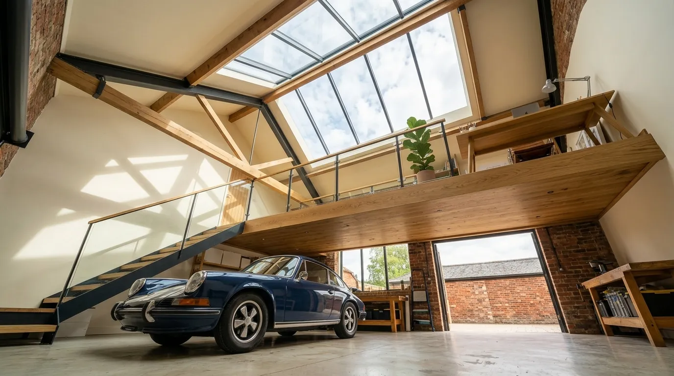 garage loft designs Skylight Loft Studio