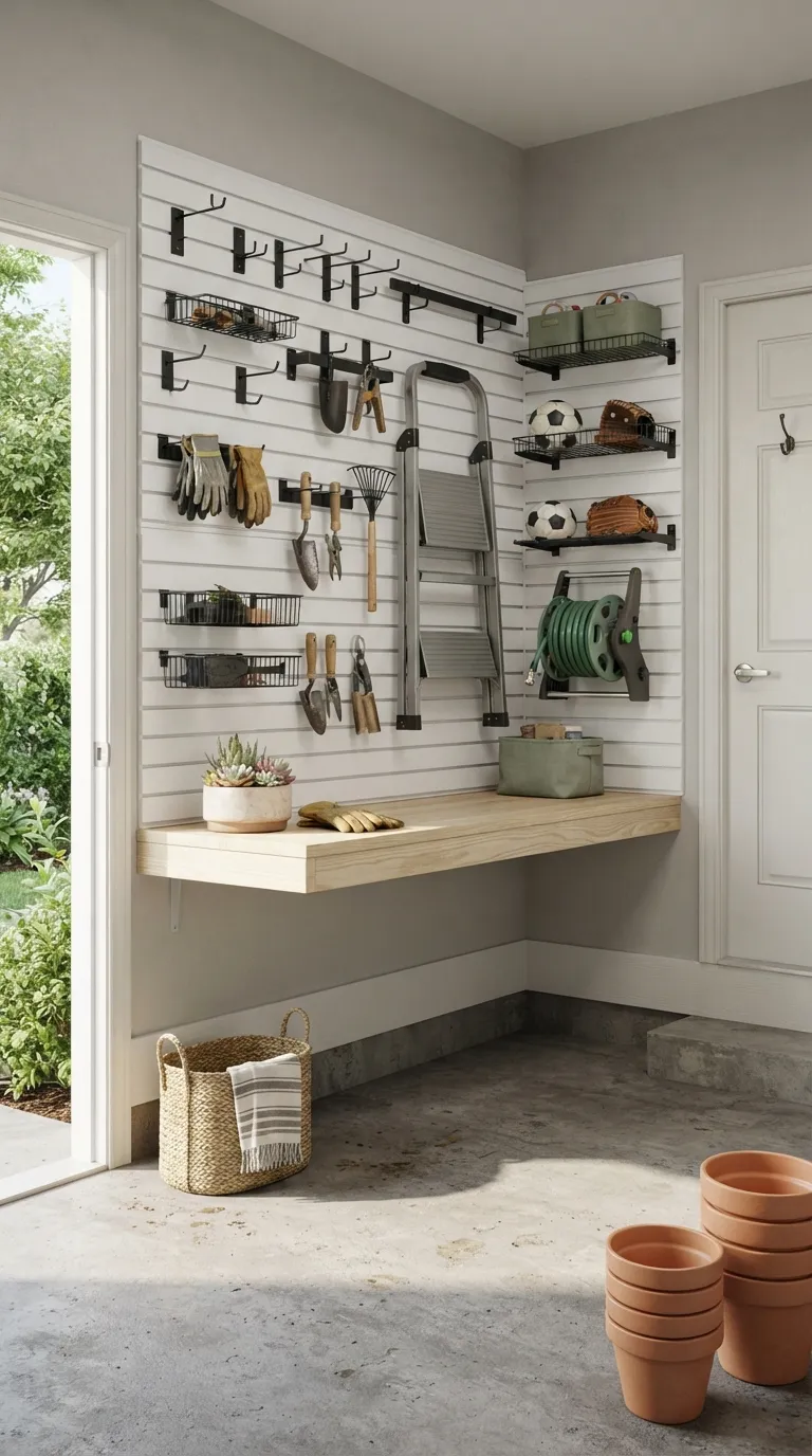 garage storage ideas Slatwall Storage System
