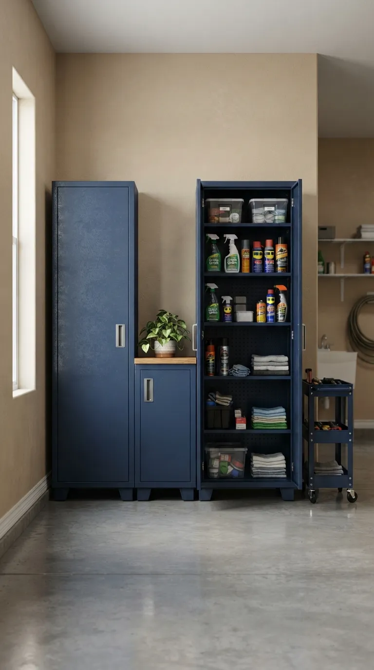 garage storage ideas Tall Storage Cabinets