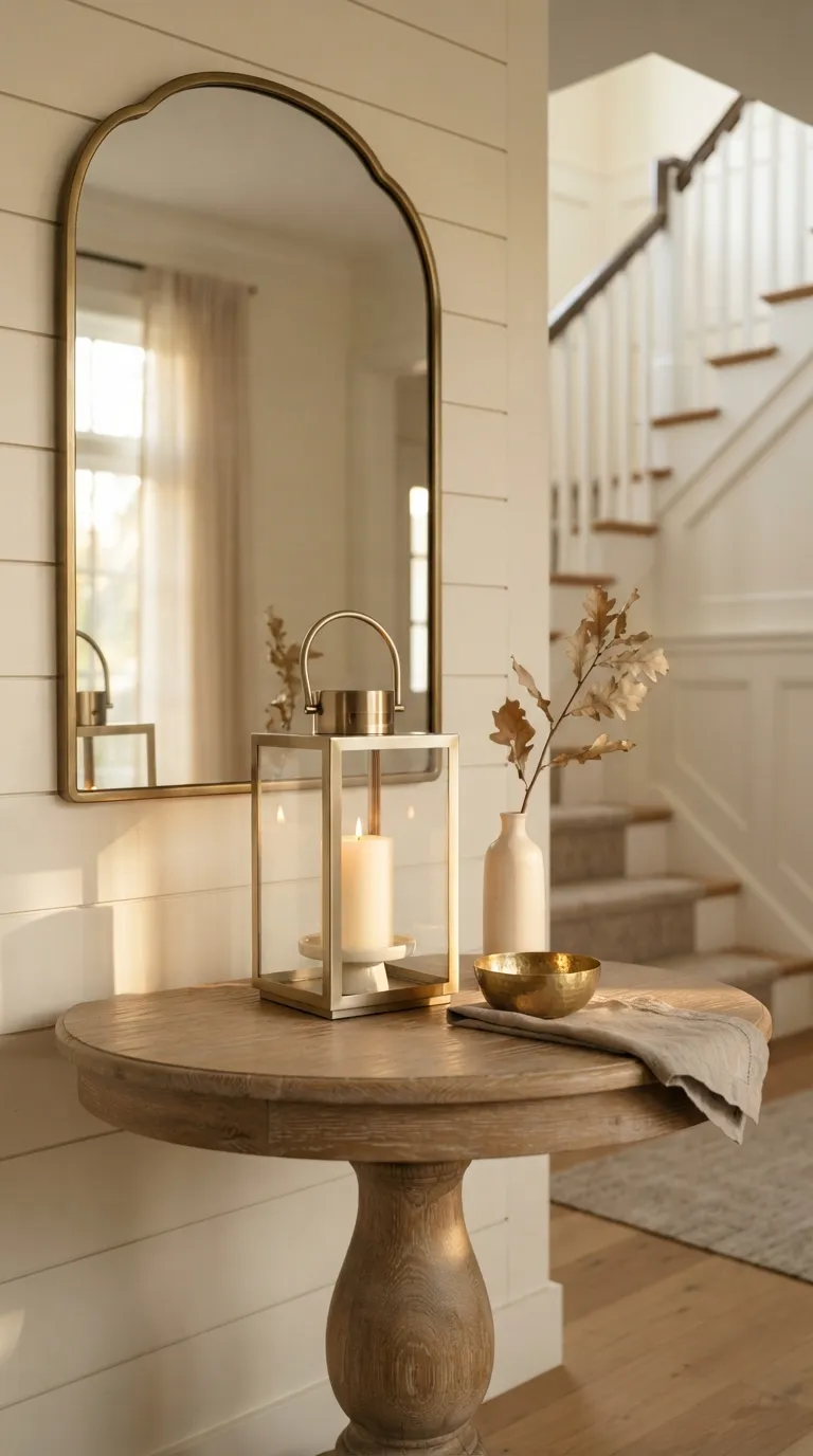how to decorate a lantern with candles Add a Touch of Gold