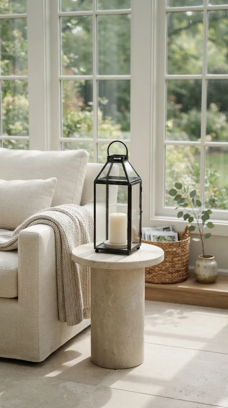 how to decorate a lantern with candles Keep It Simple With One Candle