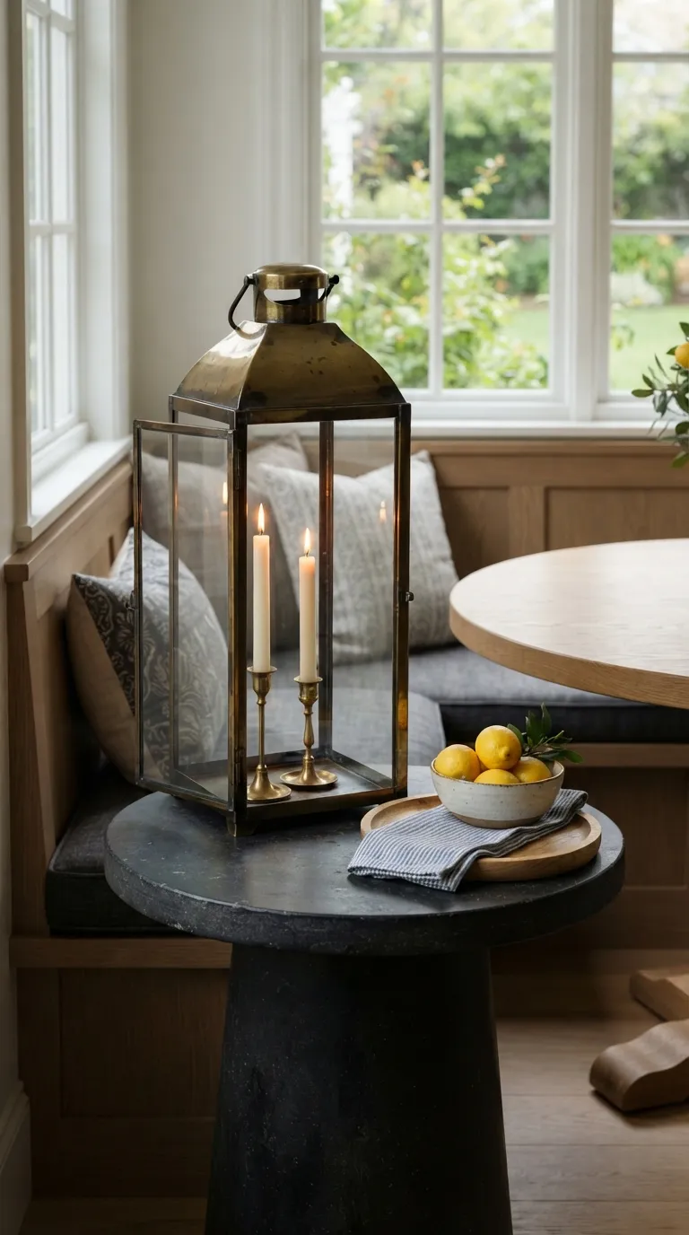 how to decorate a lantern with candles Use a Lantern With Candle Holders