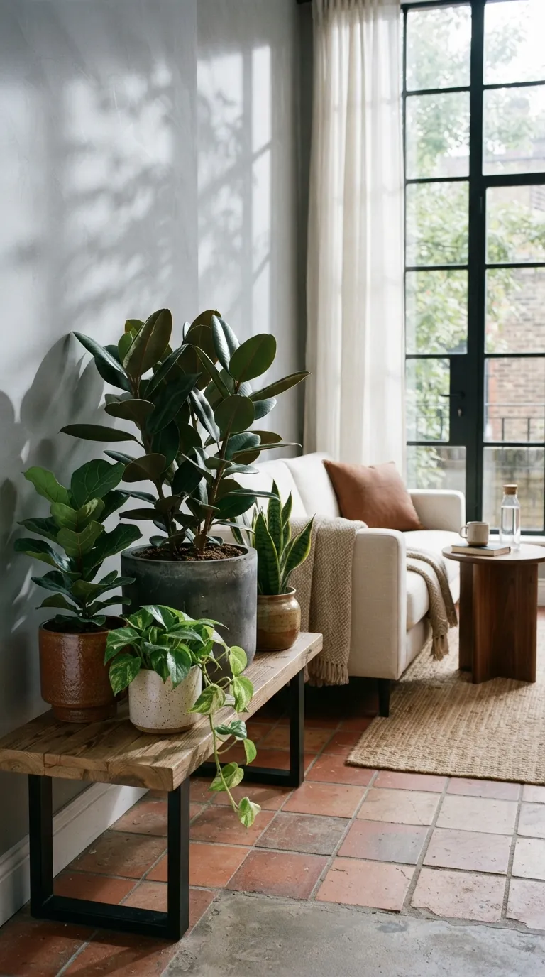 industrial living Industrial Greenery Corners