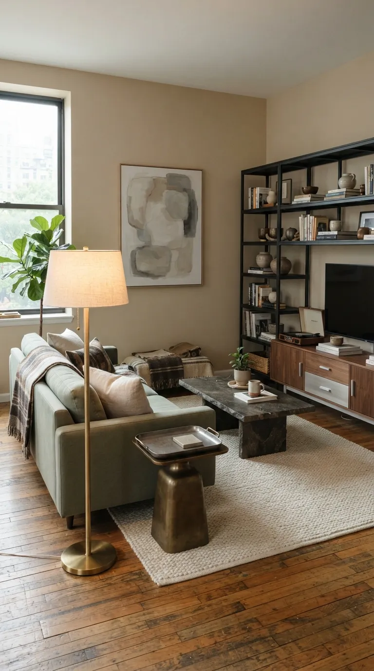 industrial living Mixed Metal Finishes