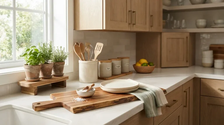 kitchen counter decor ideas on a budget