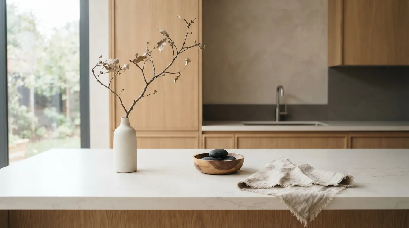 kitchen counter decor ideas on a budget Minimal Counter Styling