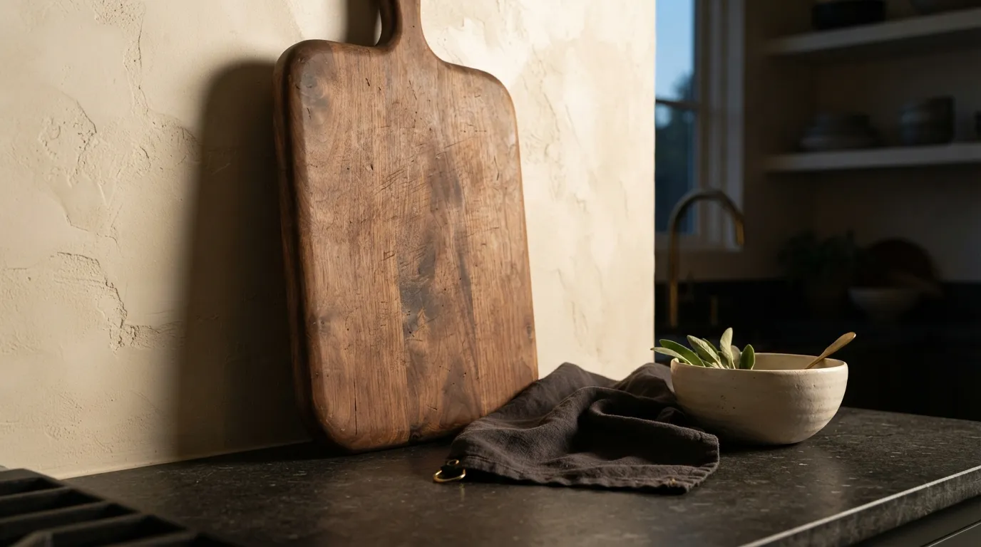 kitchen counter decor ideas on a budget Statement Cutting Board
