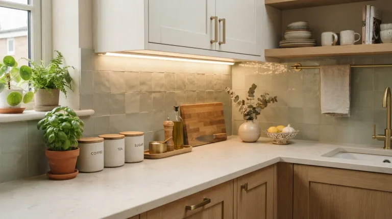 kitchen counter decorating ideas for small spaces