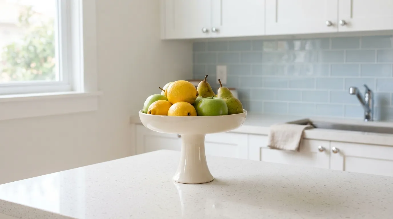 kitchen counter decorating ideas for small spaces Raised Fruit Stand