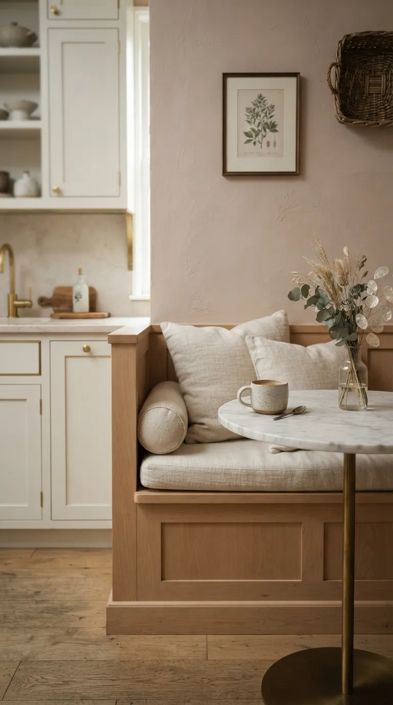 kitchen paint color ideas for walls Blush Beige for a Subtle Cozy Accent