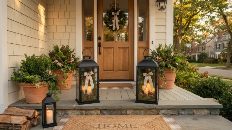 lantern decor ideas for the front porch