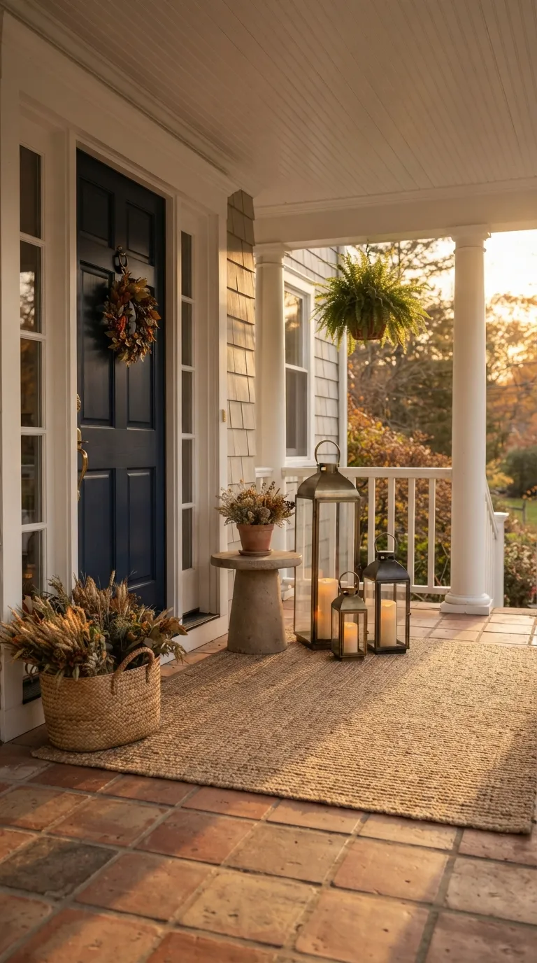 lantern decor ideas for the front porch Create a Cozy Candle Cluster
