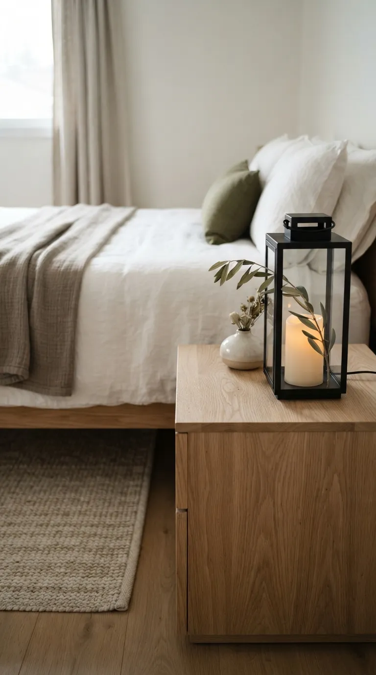lantern decorating ideas on a budget Keep It Minimal With One Natural Accent