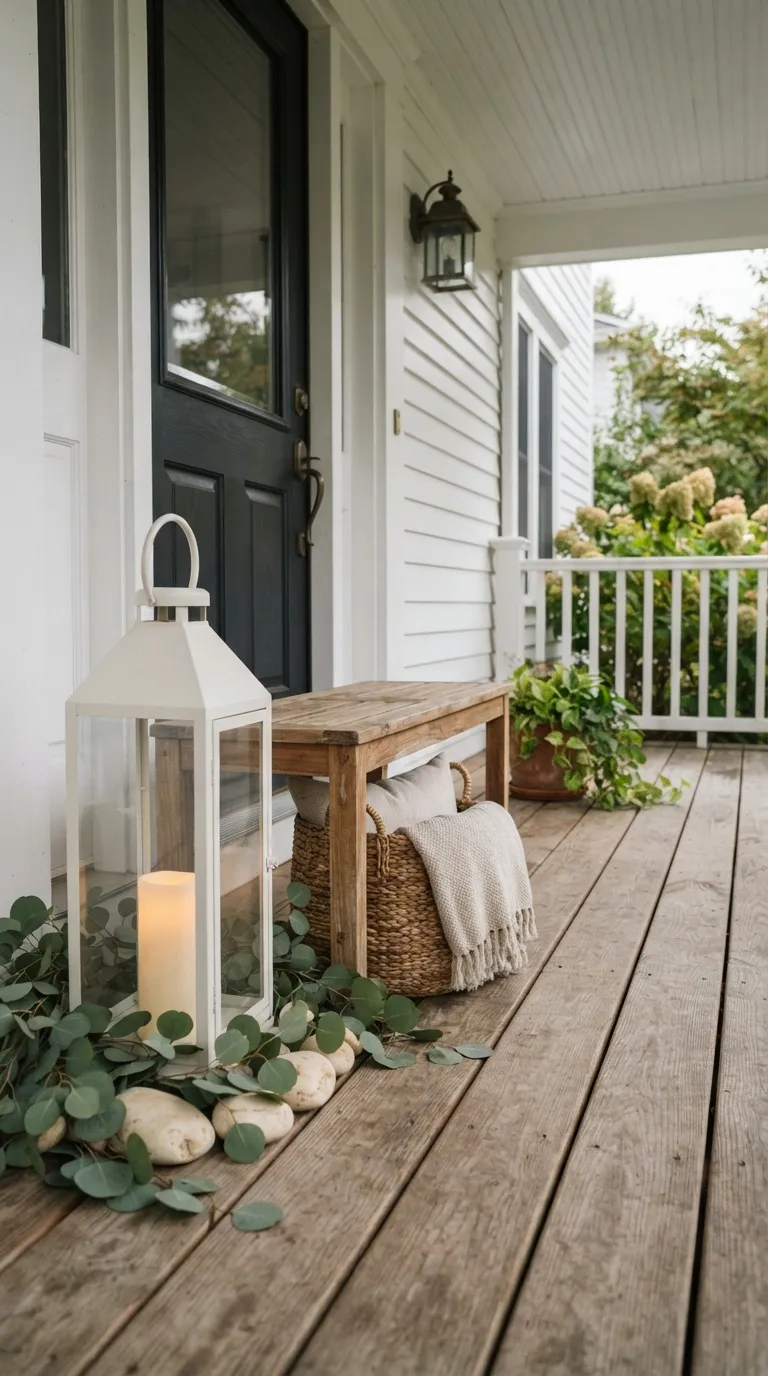 lantern decorating ideas on a budget Use a Lantern on the Front Porch