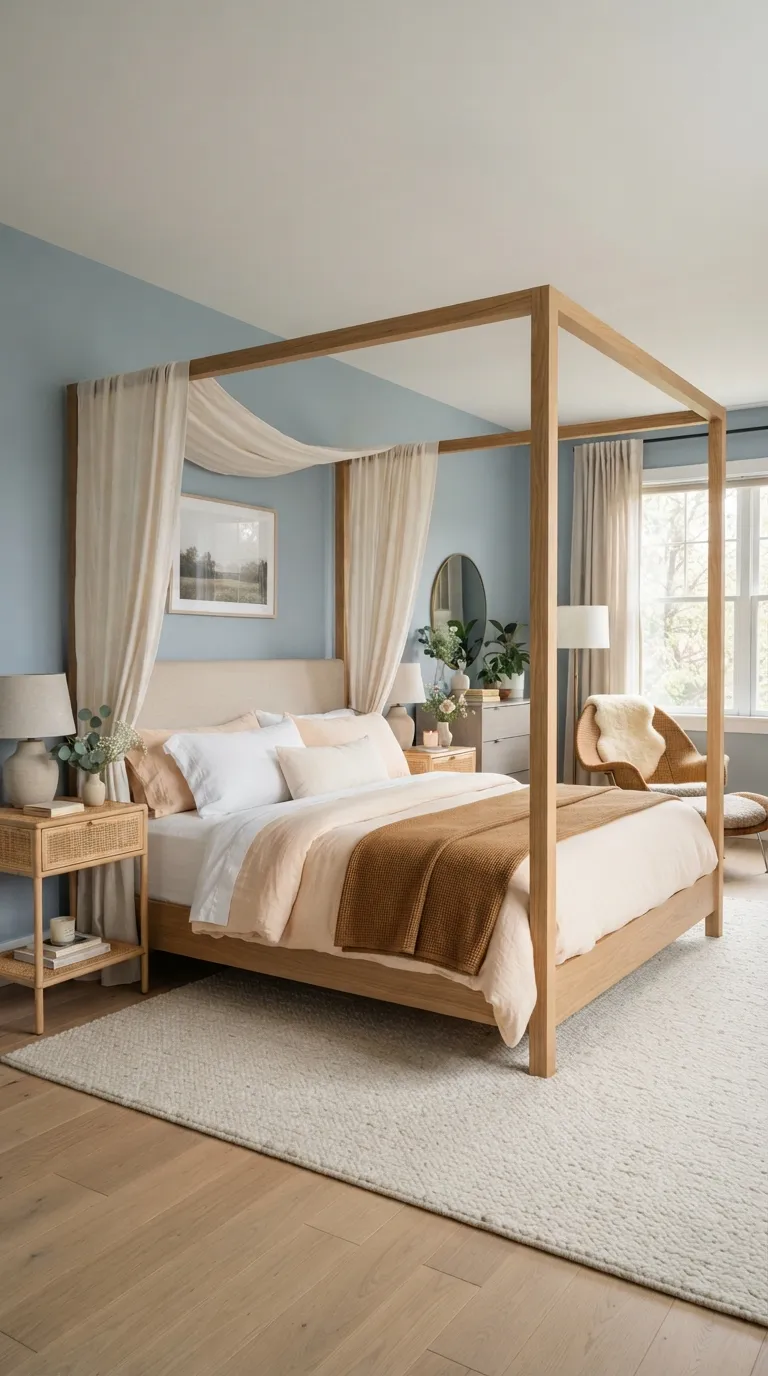 luxury bedroom decor ideas for couples Create a Romantic Canopy Bed