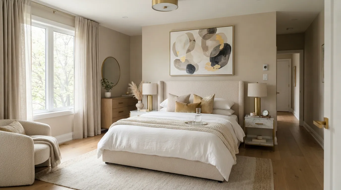 luxury bedroom decor ideas Minimalist Wall Art