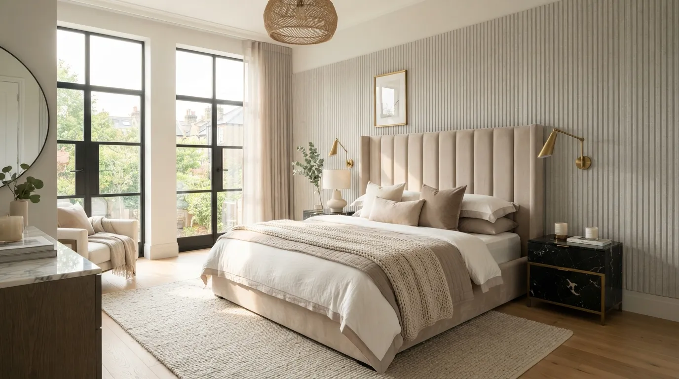 luxury bedroom decor ideas Statement Headboard