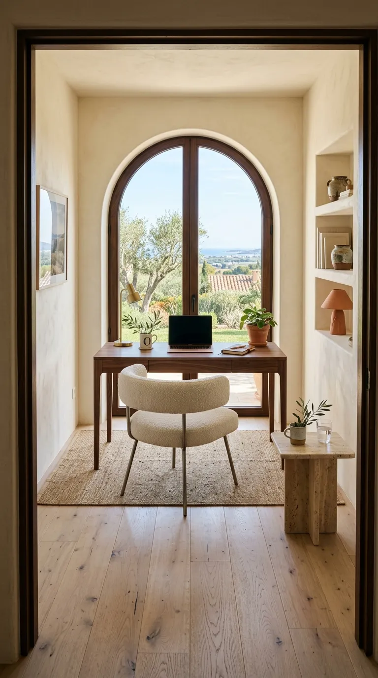 mediterranean homes Modern Mediterranean Office