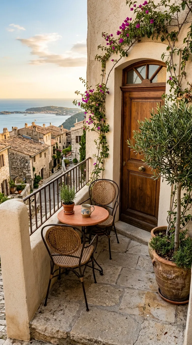 mediterranean homes Rustic Mediterranean Balcony