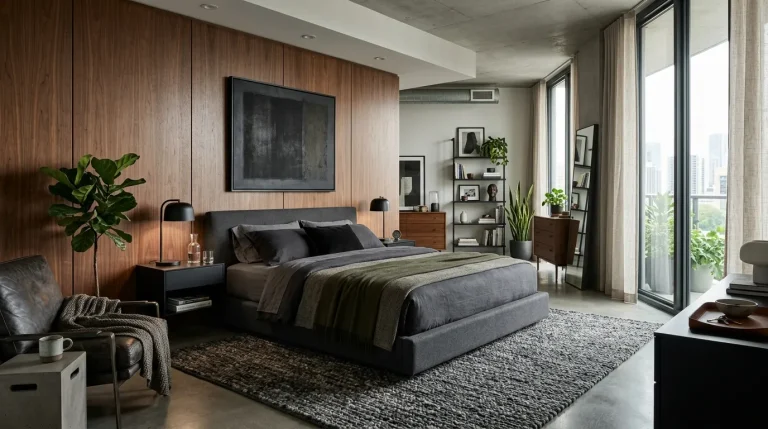 men’s bedroom