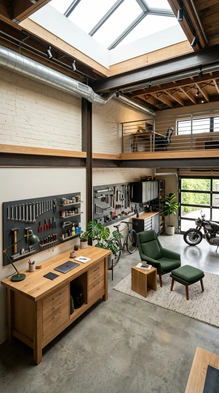 modern garage loft Multi-Use Garage Studio