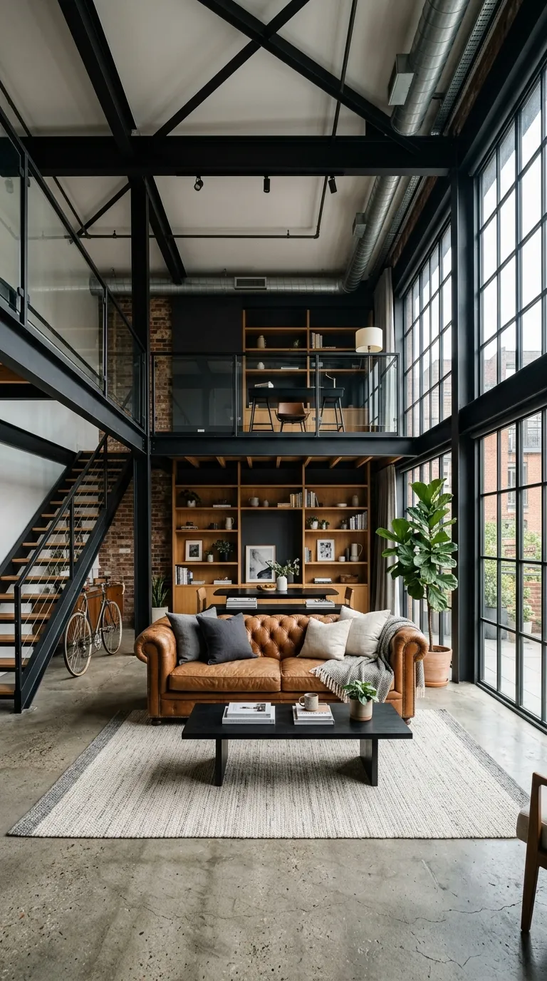 modern garage loft Open-Plan Garage Loft