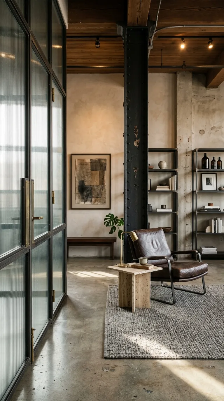 modern garage loft Refined Industrial Details