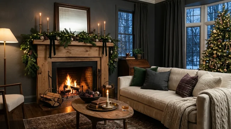 moody christmas decor