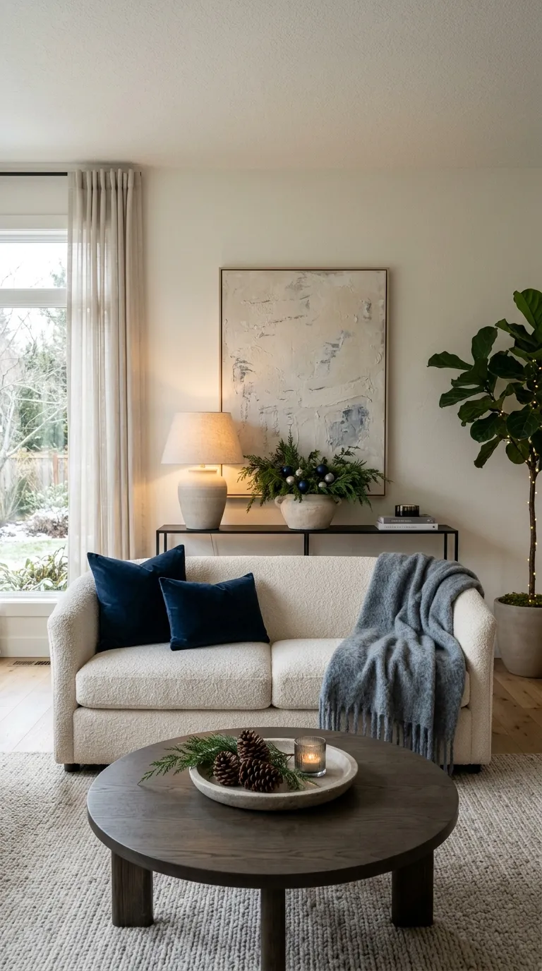 moody christmas decor Midnight Blue Accents