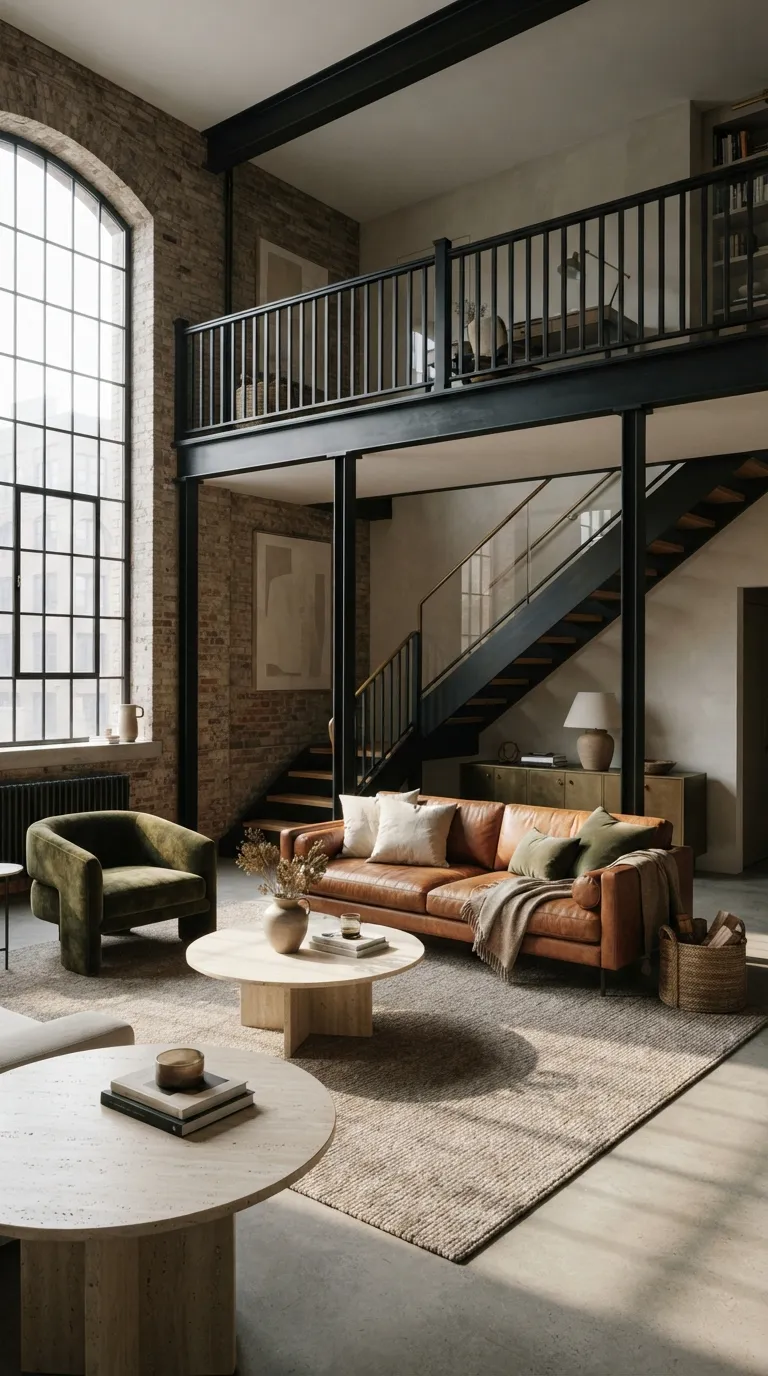 moody loft designs Black Steel Mezzanine