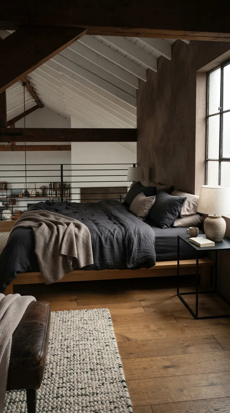 moody loft designs Moody Loft Bedroom