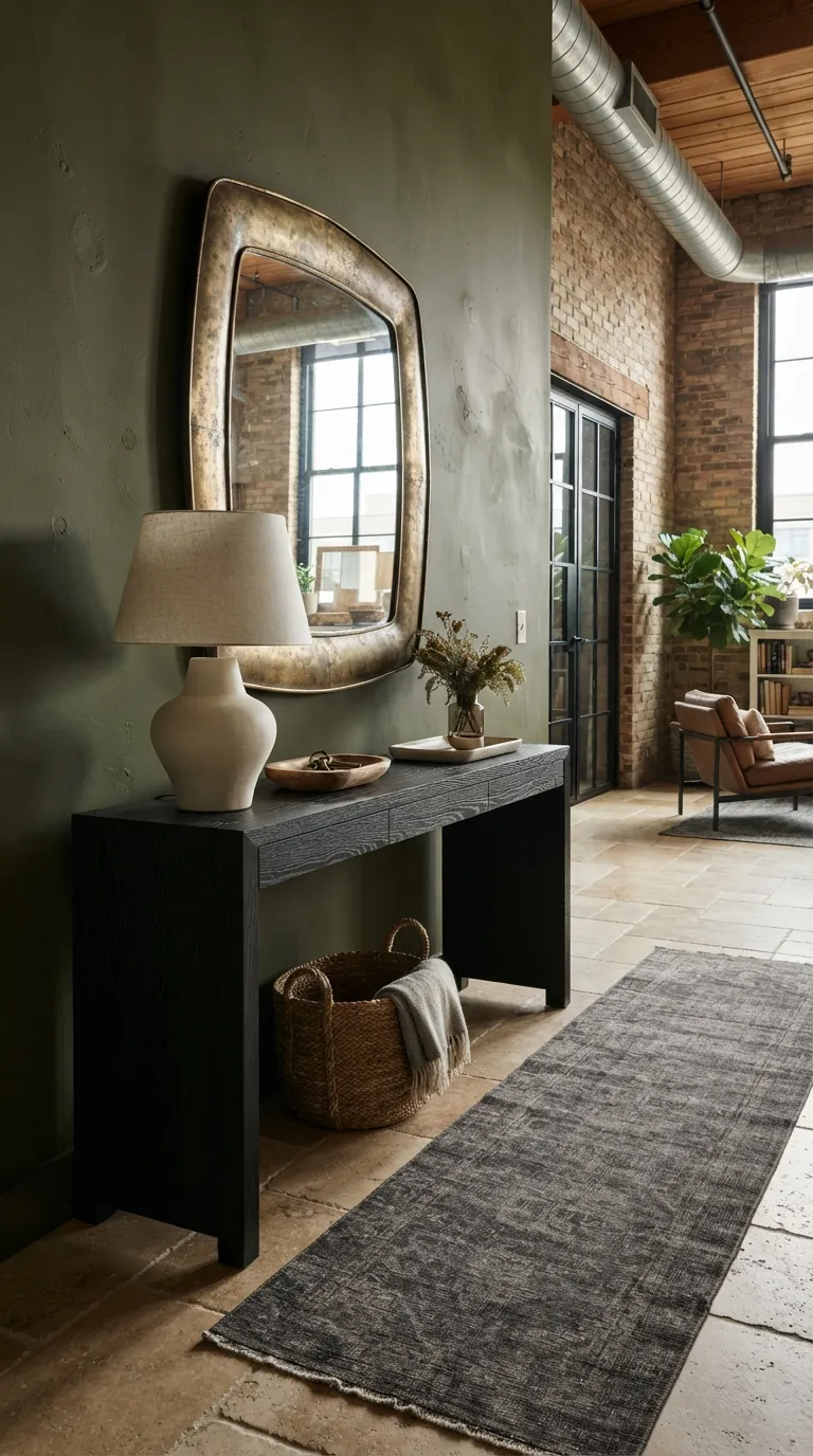 moody loft designs Moody Loft Entryway