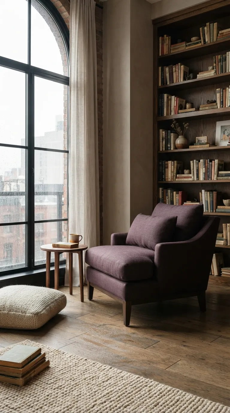 moody loft designs Moody Loft Reading Nook