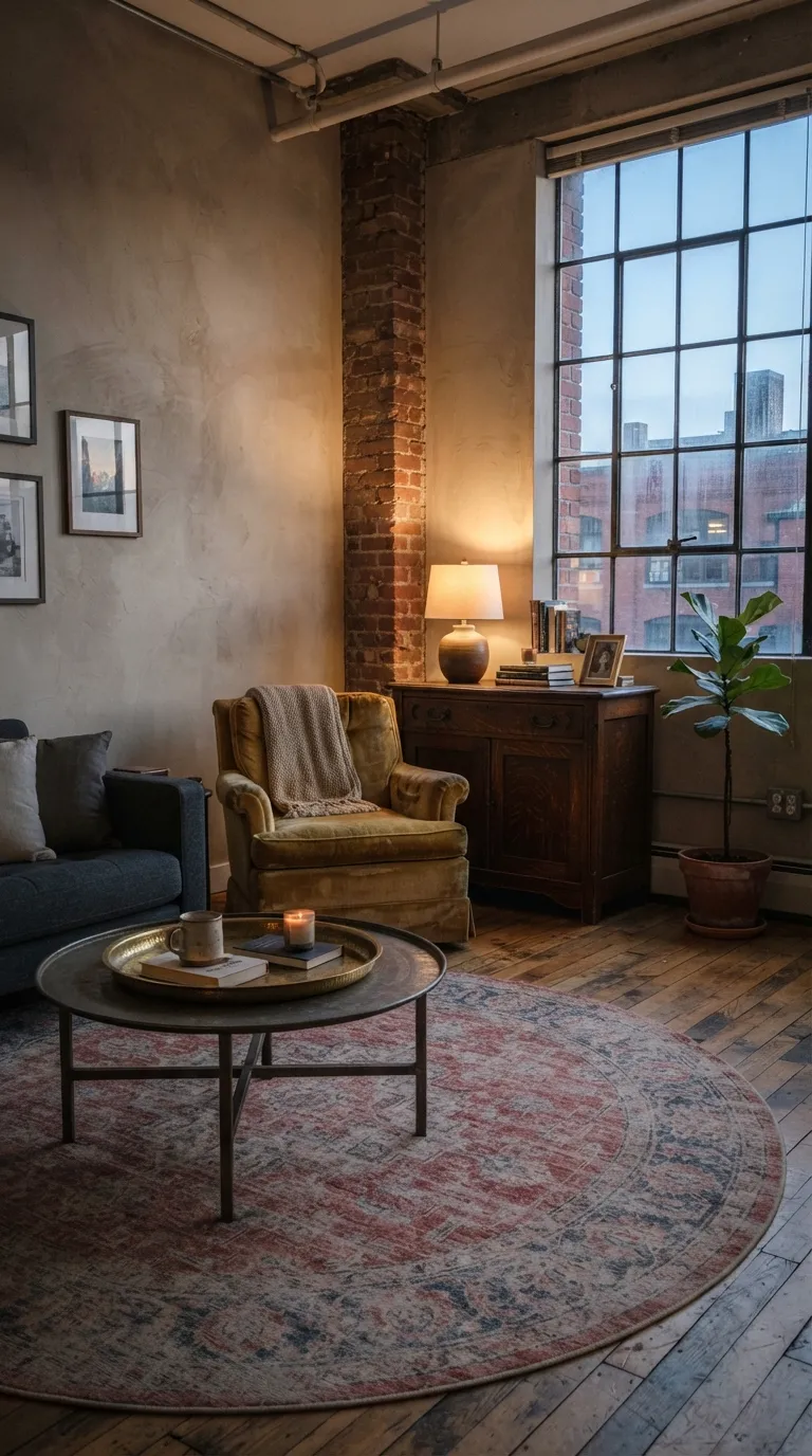 moody loft designs Vintage Loft Decor